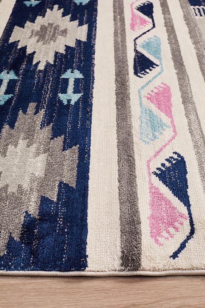Zanzibar 761 Navy - Cozy Rugs Australia