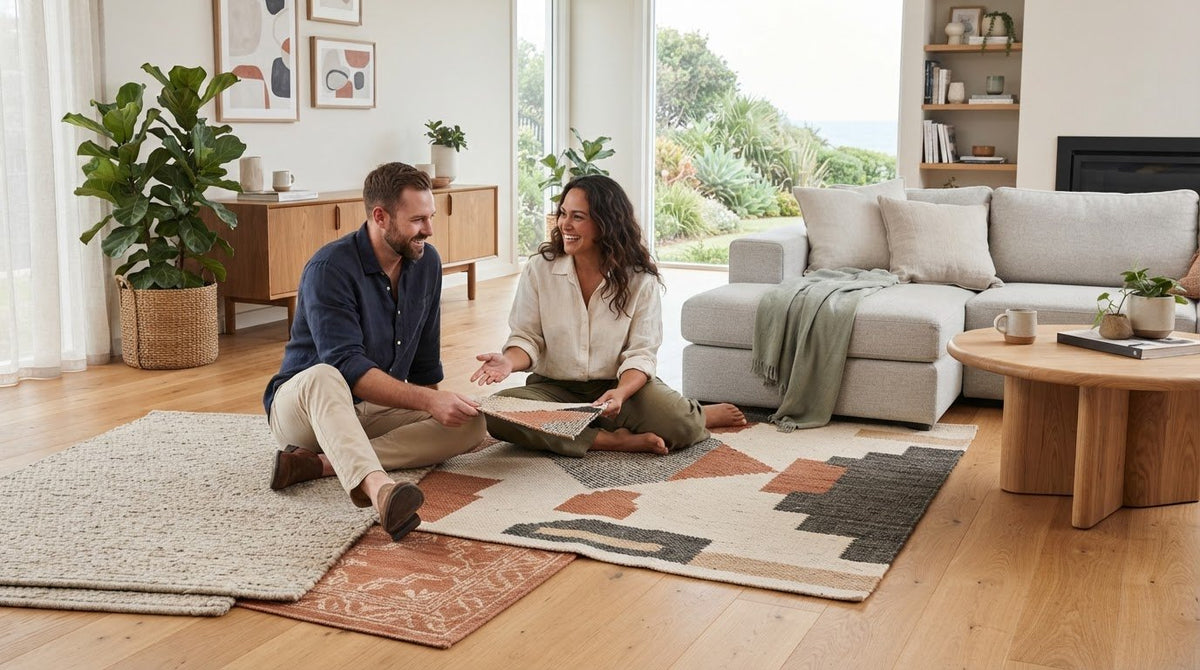 How to Choose a Rug Your Partner Will Also Like