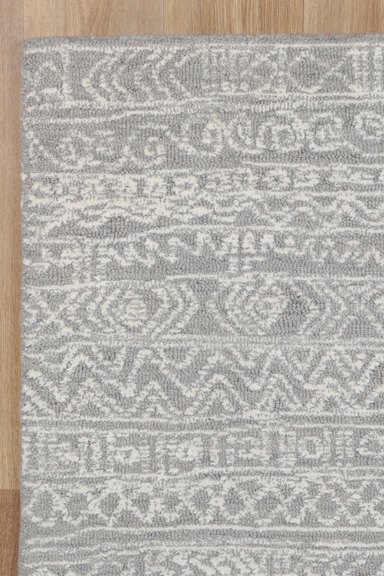 Posy Inca 01D ASH Wool Rug