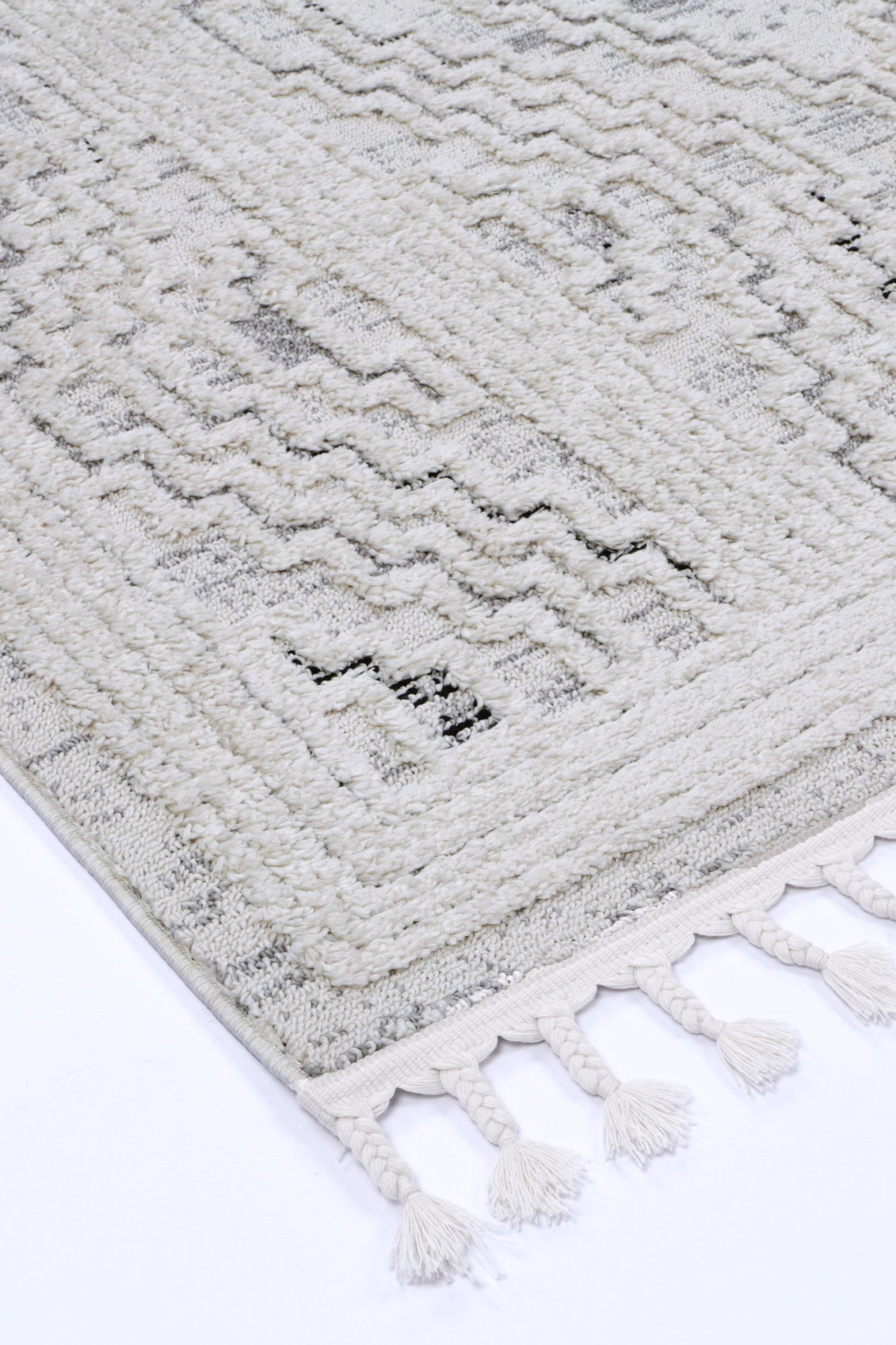 Bilbao Zanzia White Rug