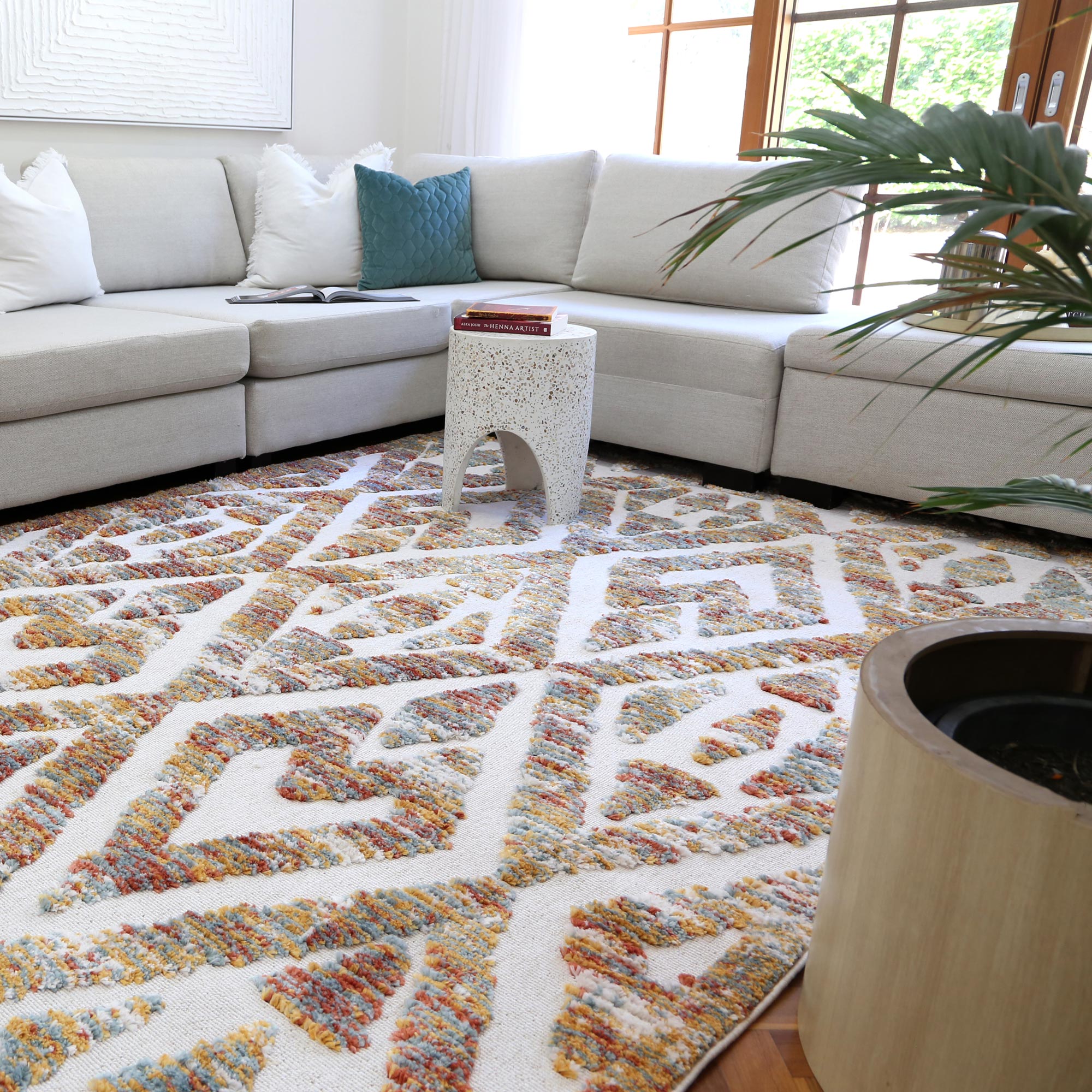 Bilbao Safa Geometric Multi Rug