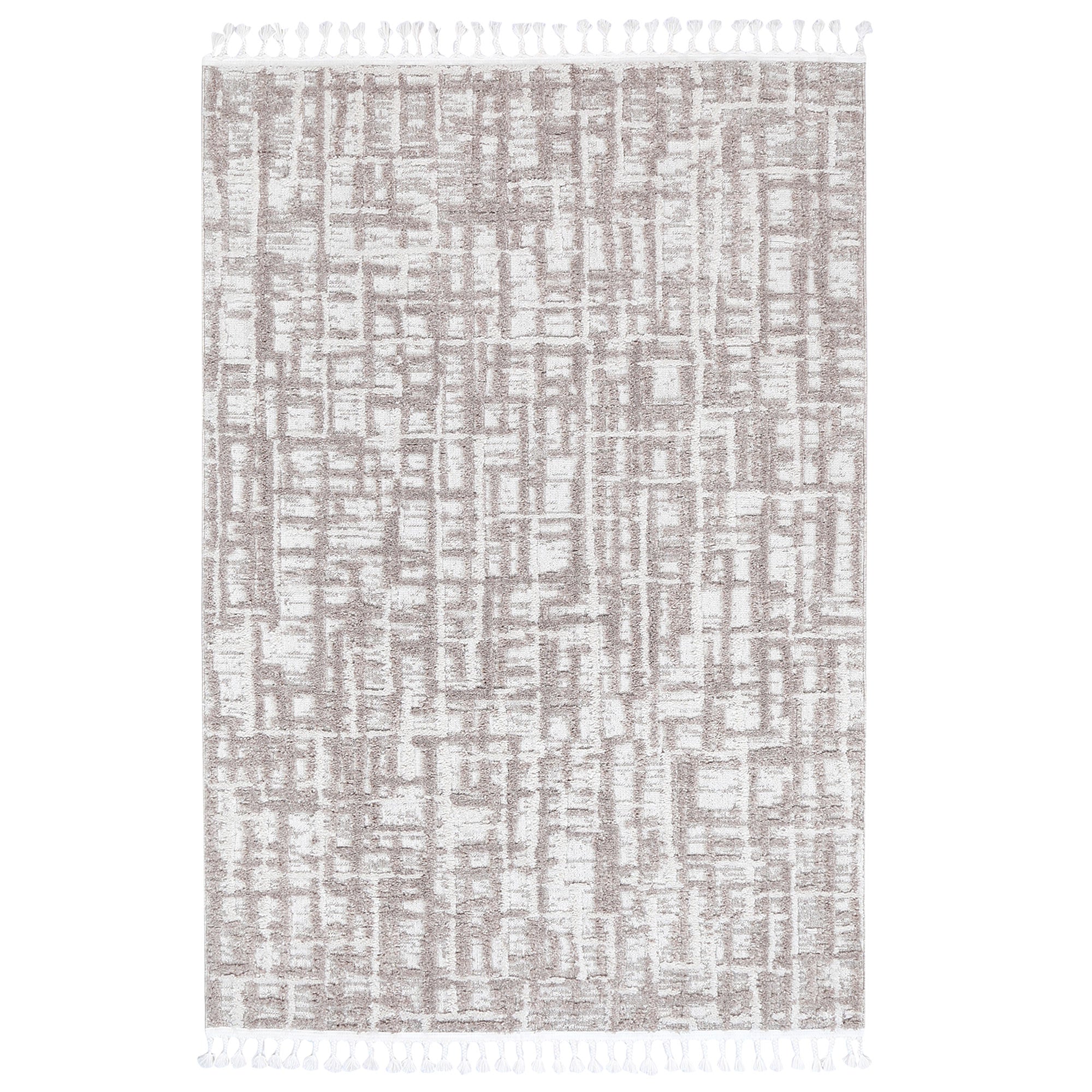 Bilbao Kubra Contemporary Beige Rug