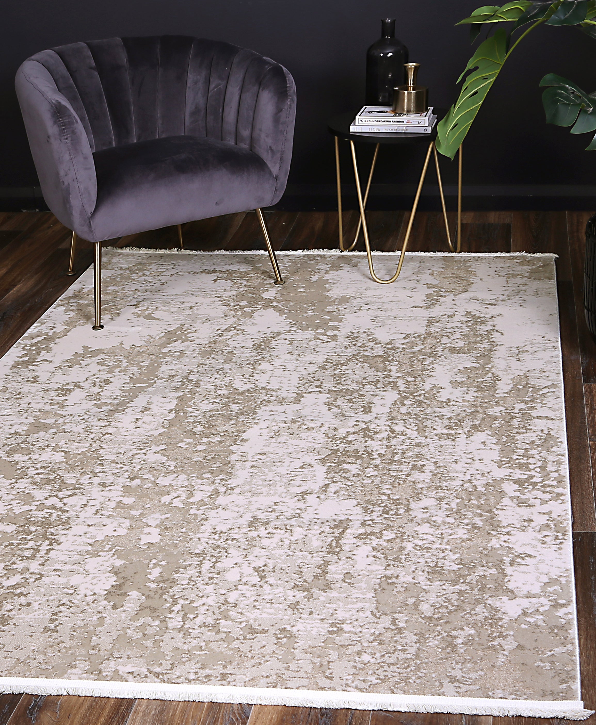 Bohemian Paradise One Modern Beige Rug