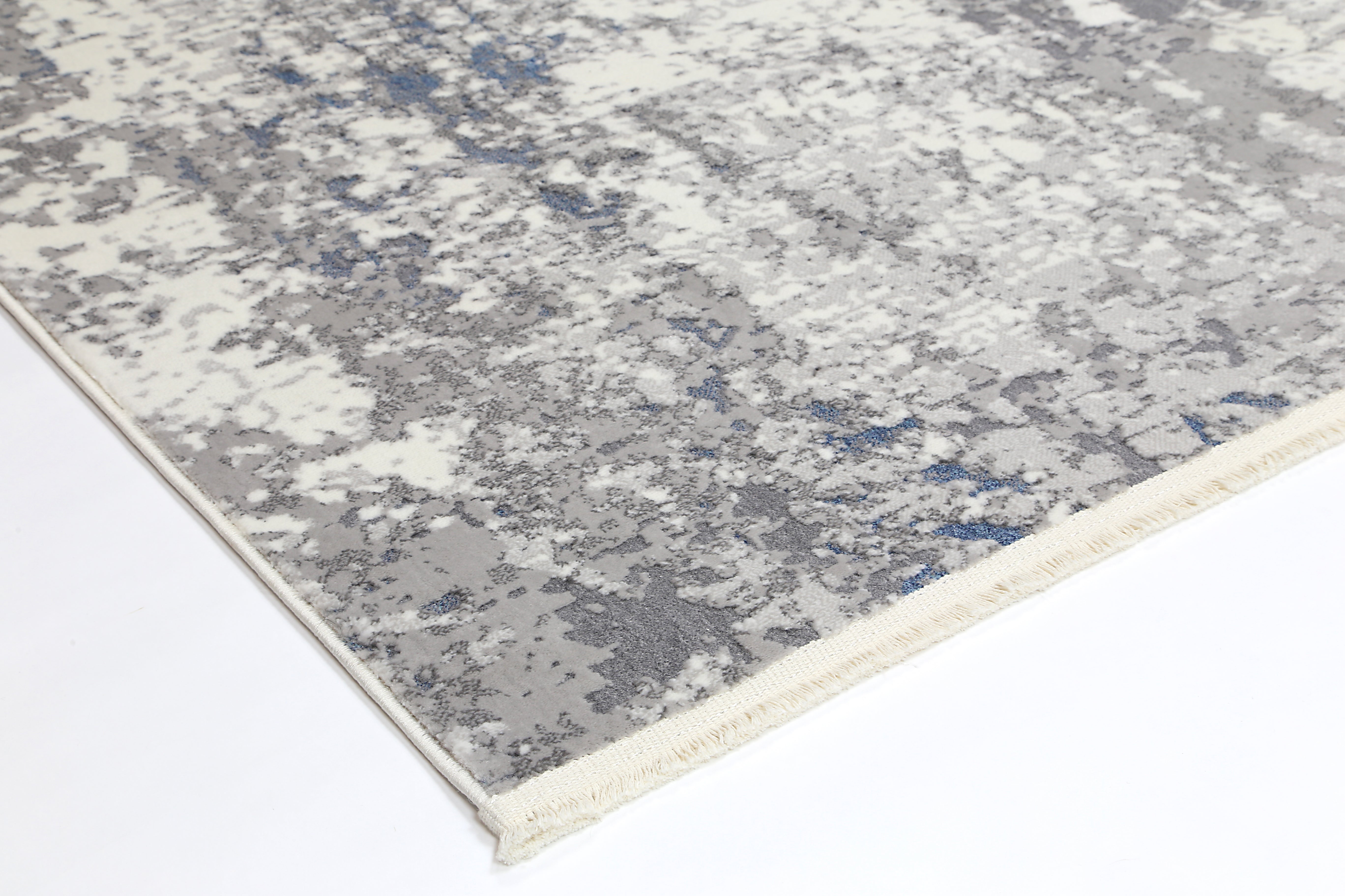 Bohemian Paradise One Modern Grey Blue Rug