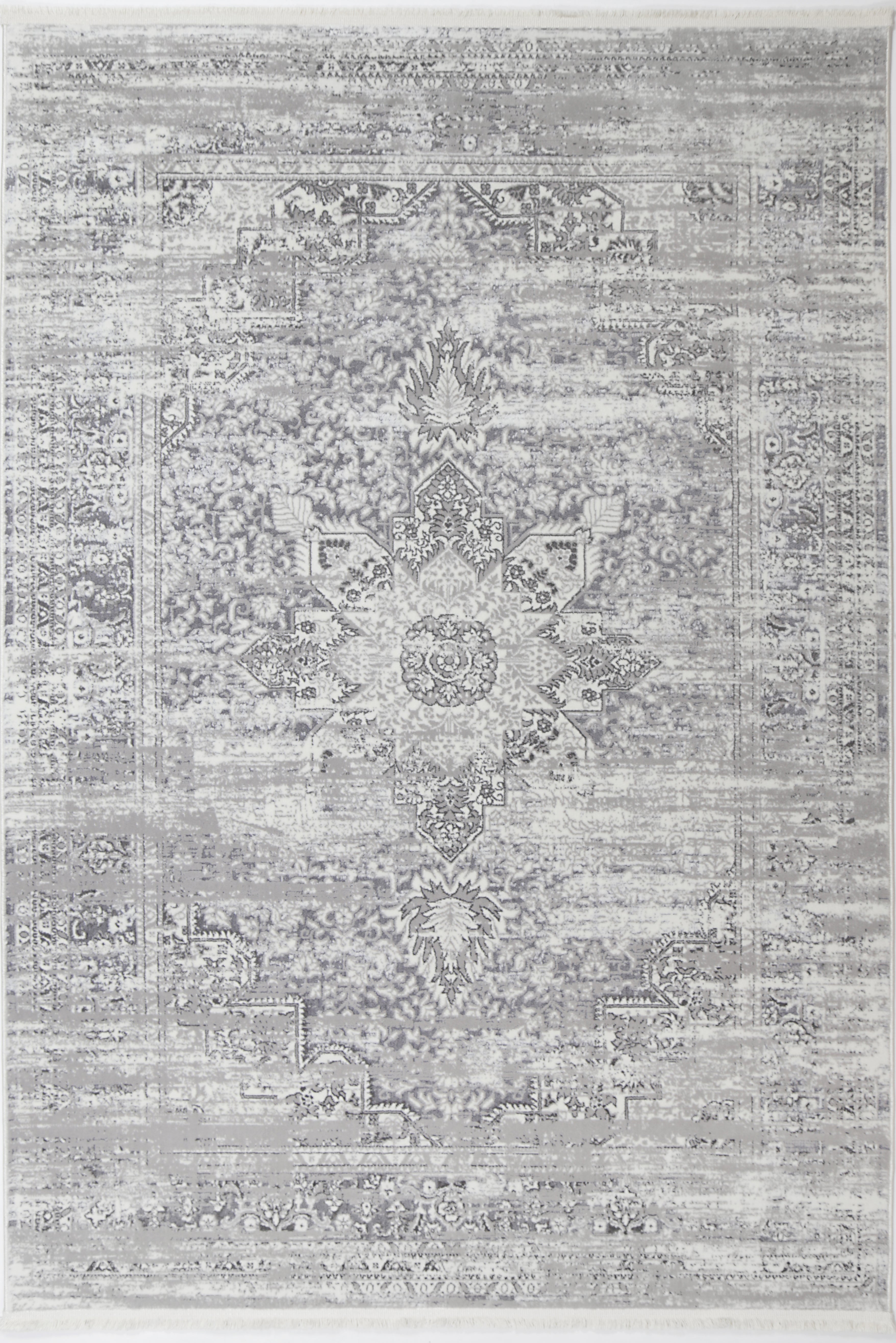 Bohemian Paradise Medalion Grey Rug