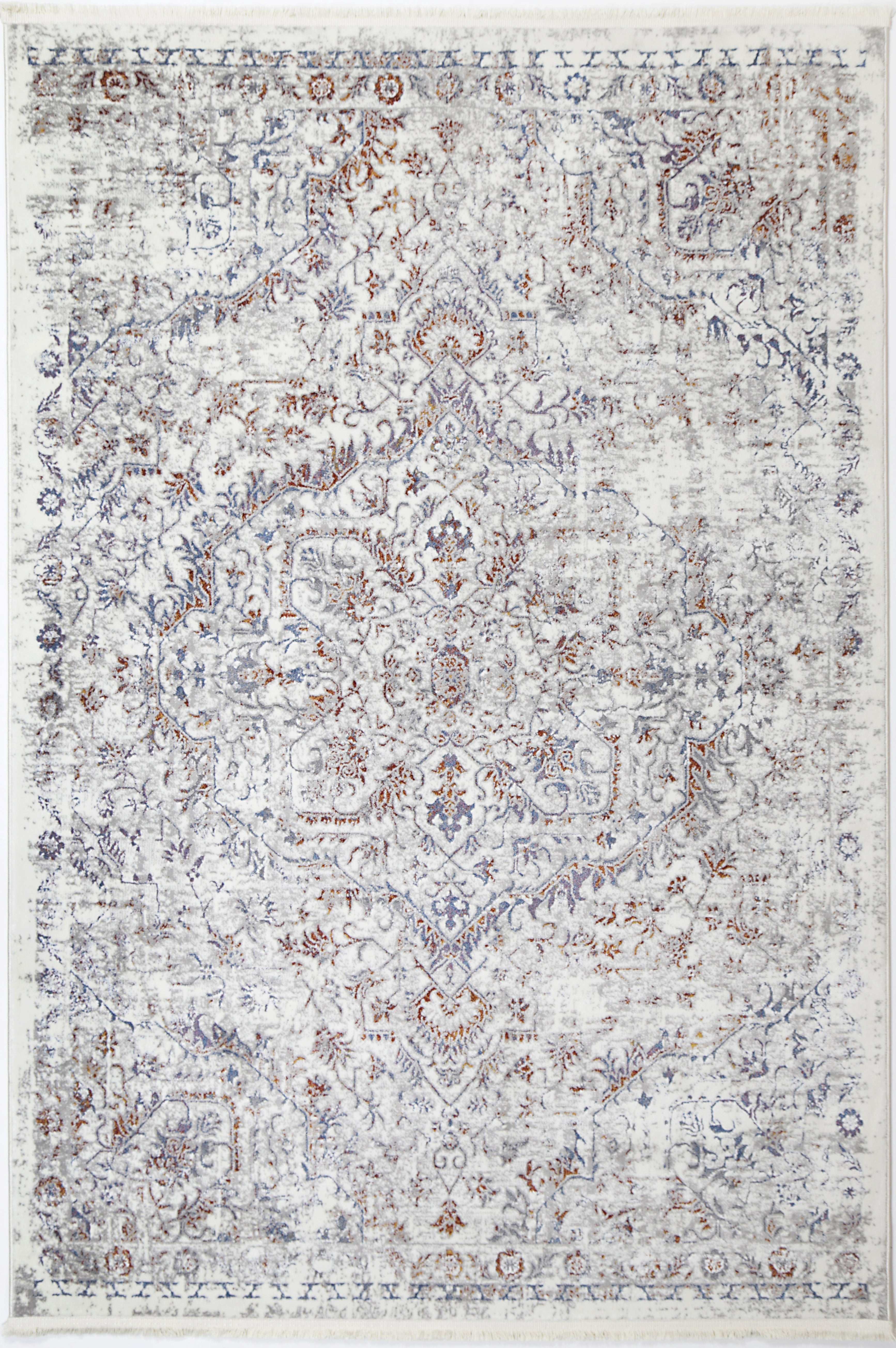 Bohemian Paradise Vintage Grey Multi Rug