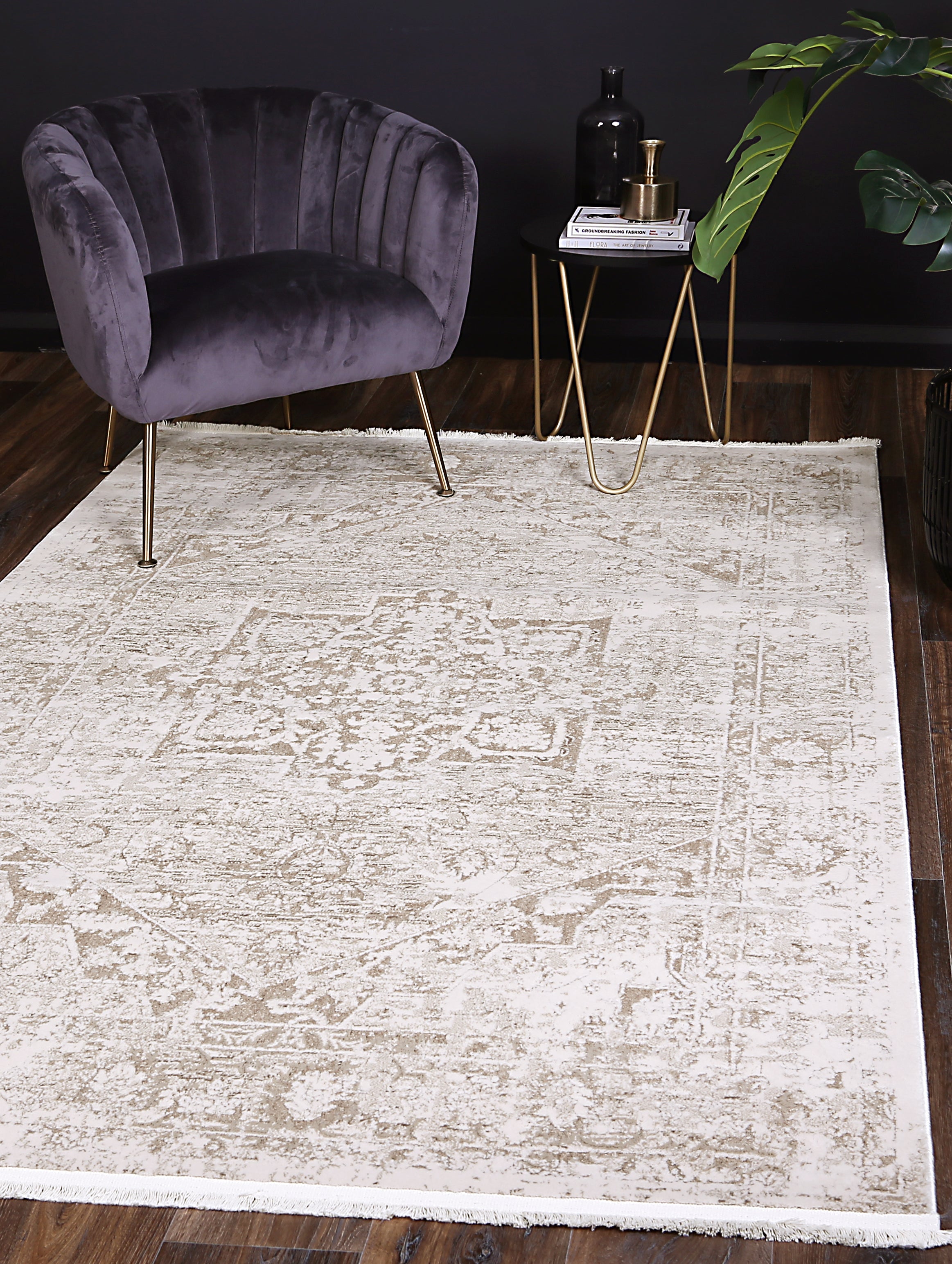 Bohemian Paradise Classic Vintage Beige Rug