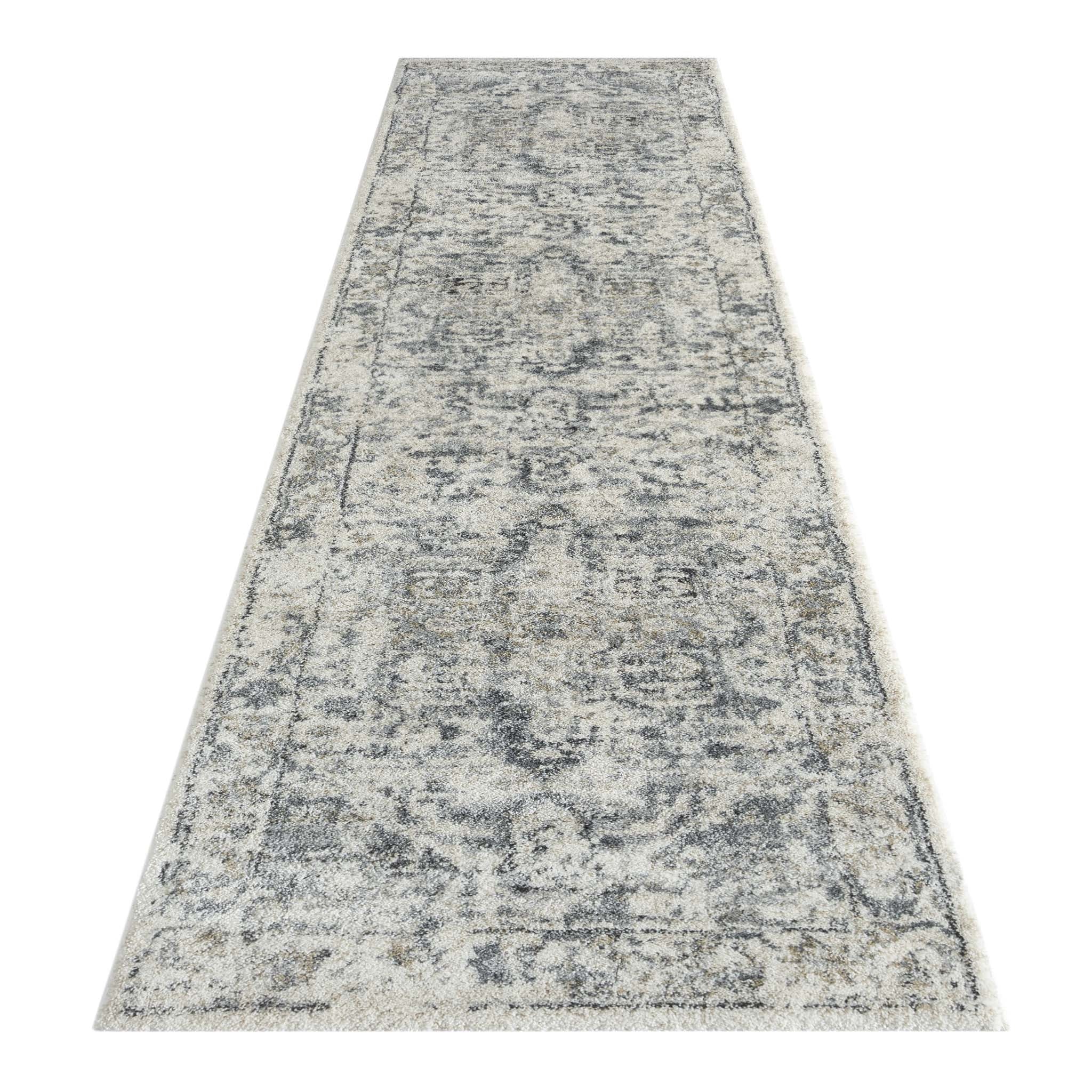 Bailey 760 Grey Hallway Runner