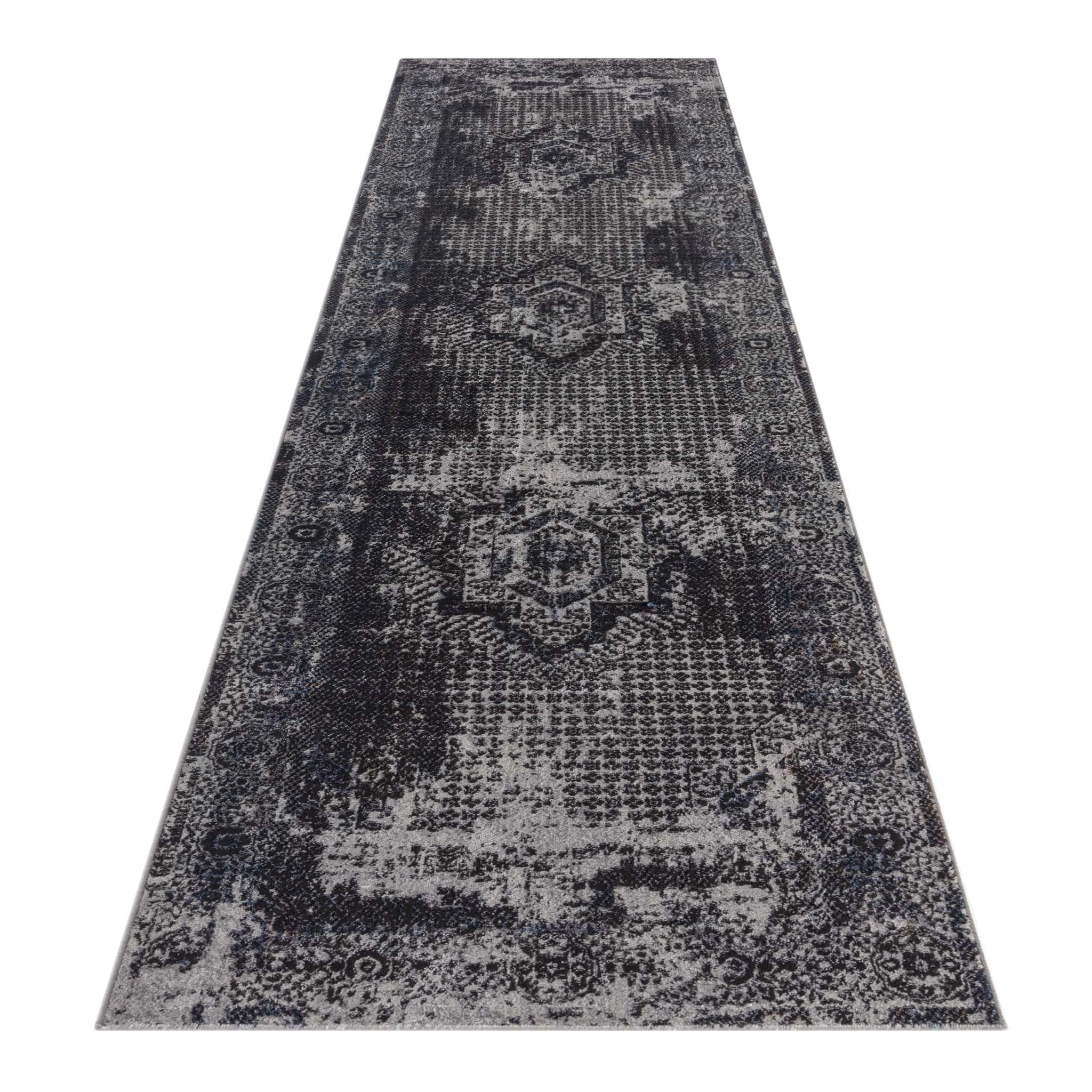 Clare 135 Dk Grey Hallway Runner