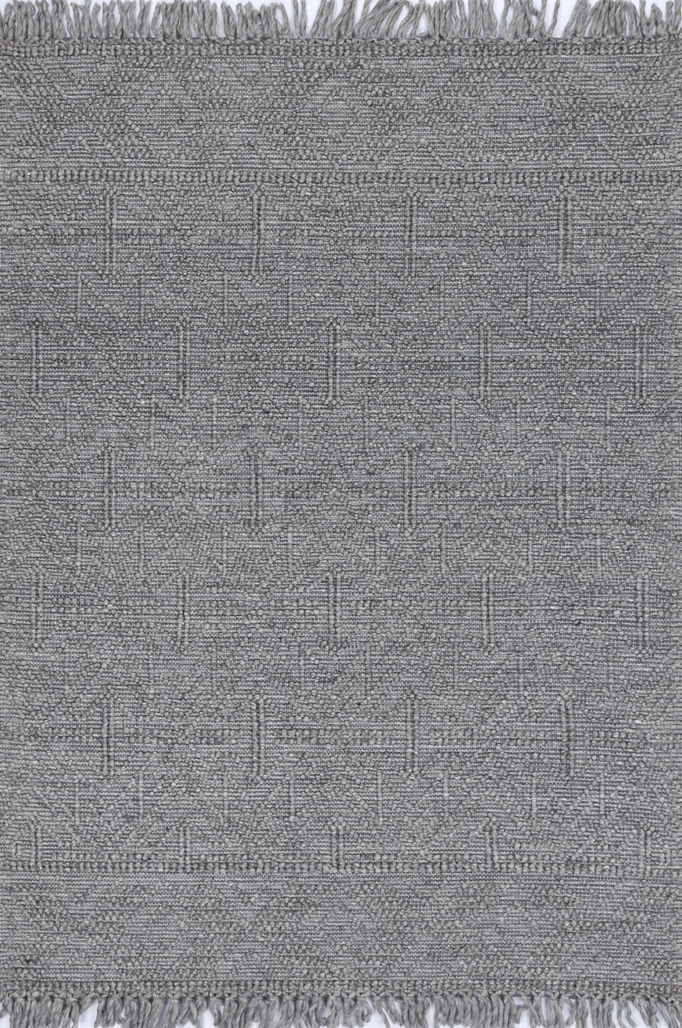 Diego Tribal Grey Multi Wool Rug