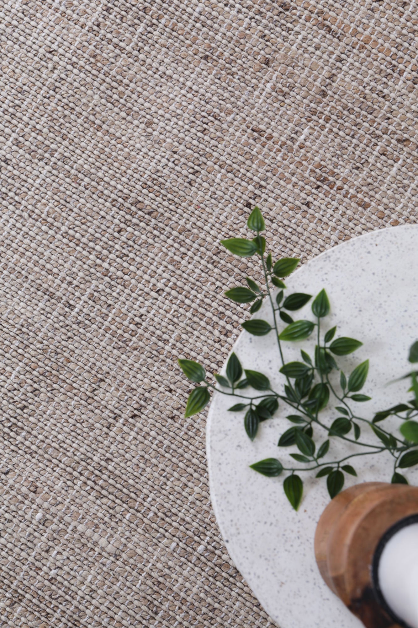 Dune Jute & Wool Natural Rug