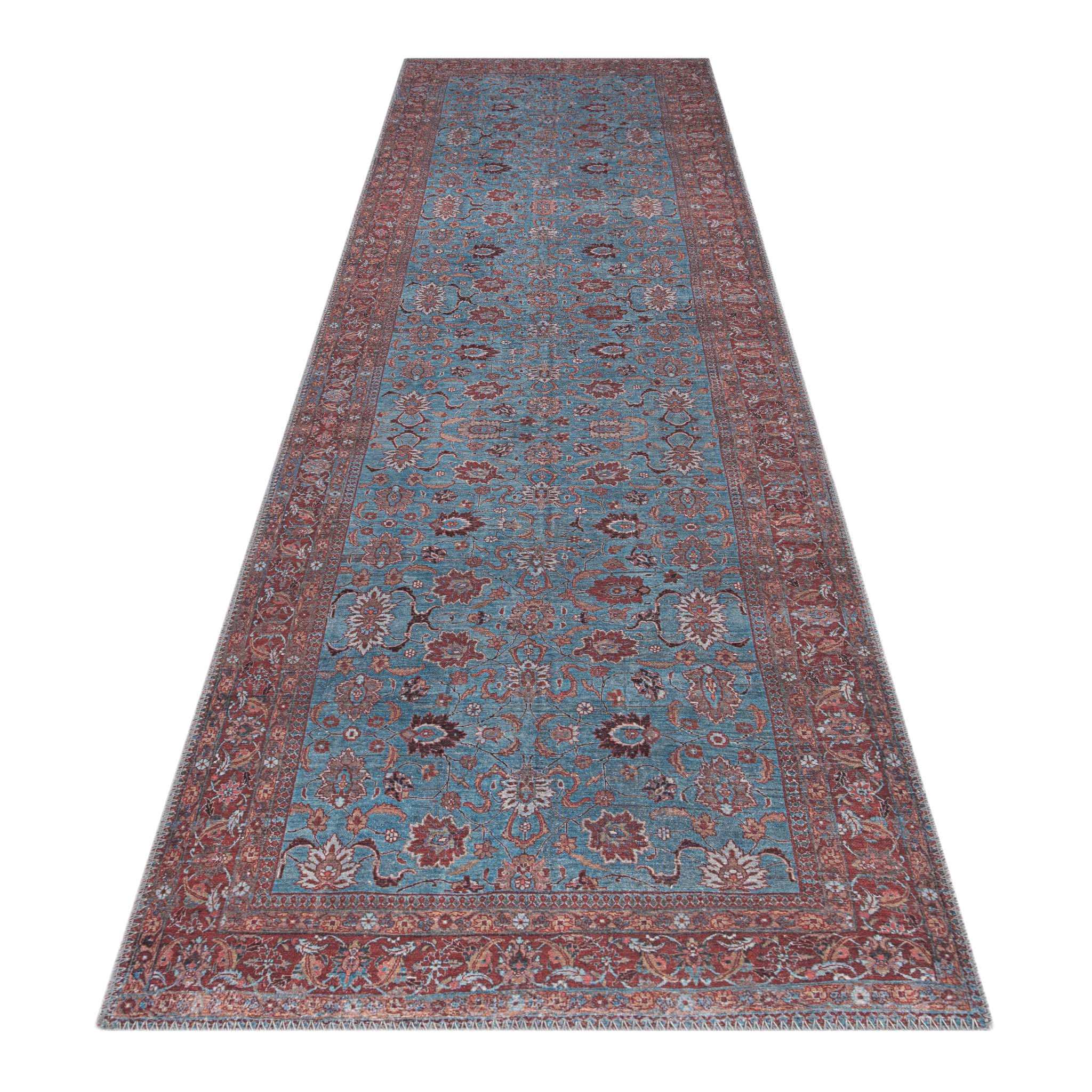 Hyde 170 Blue Hallway Runner