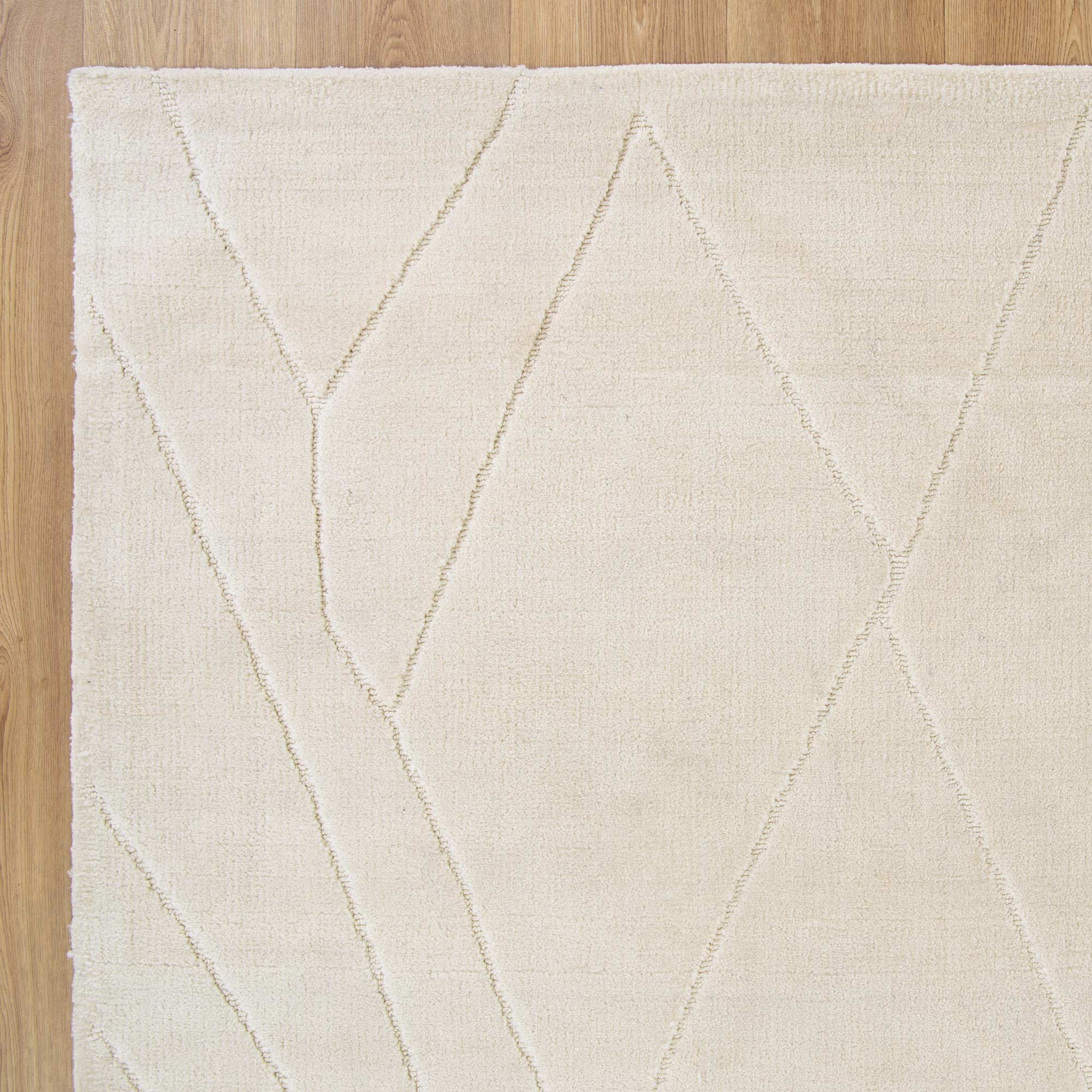 Kendra Rocco Rug Ivory