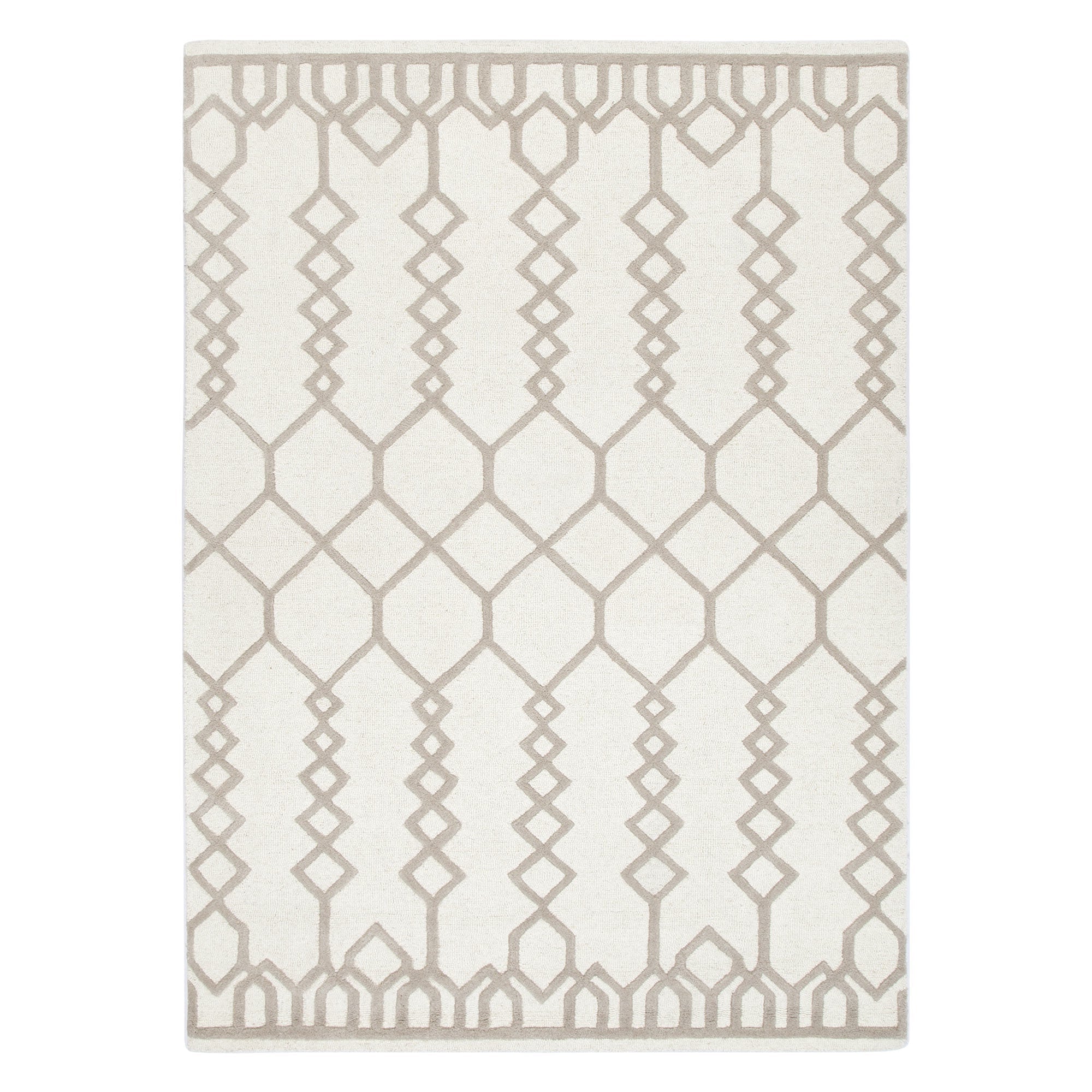 Les Nomades Senso Beige Wool Rug