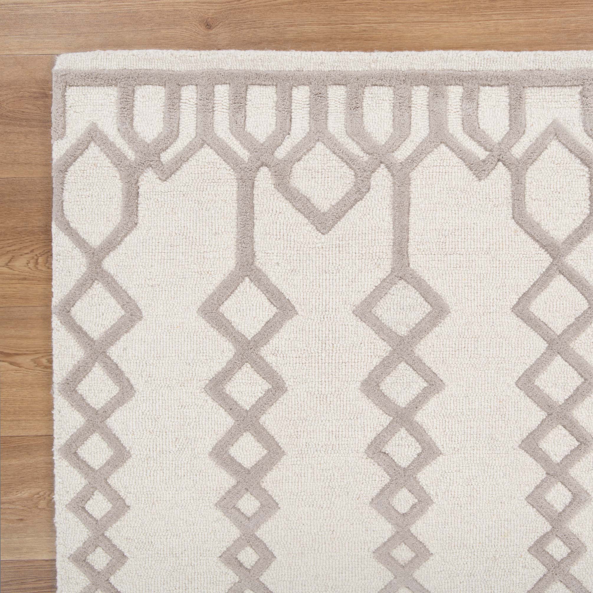 Les Nomades Senso Beige Wool Rug