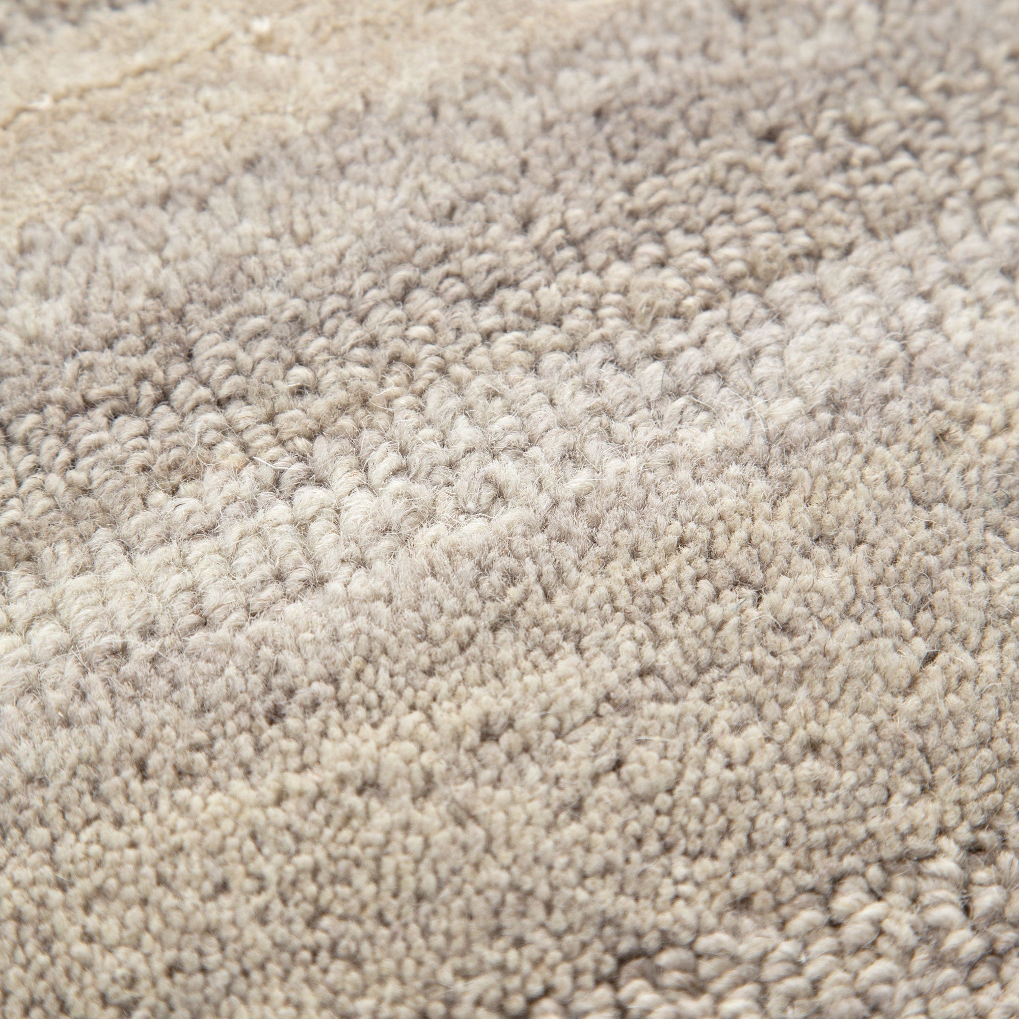 Les Nomades Linear Beige Wool Rug