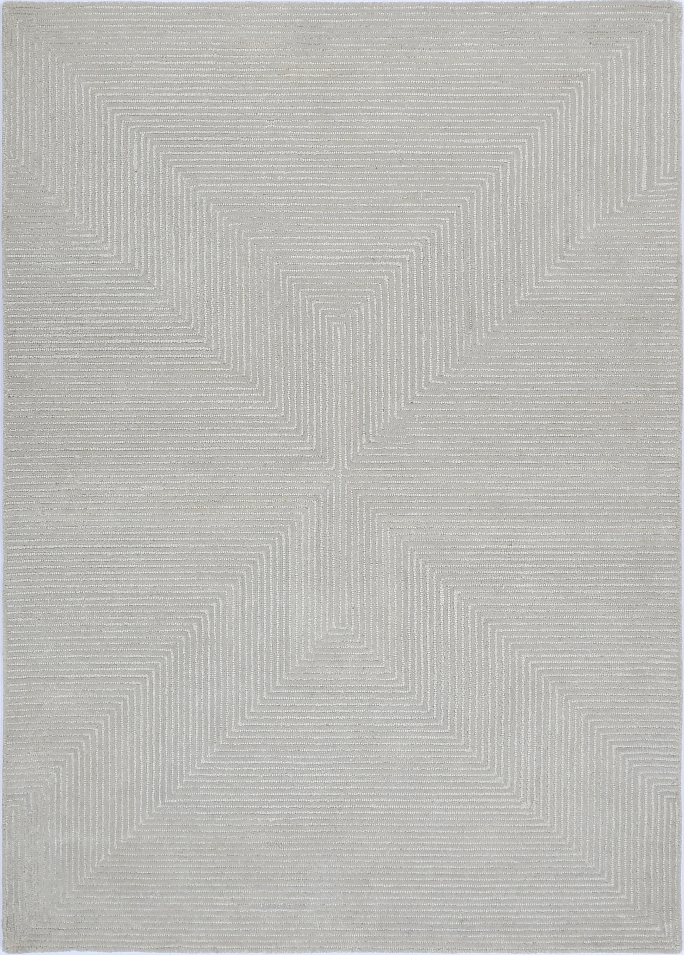 Loren Motley 04 Platinum Wool Rug