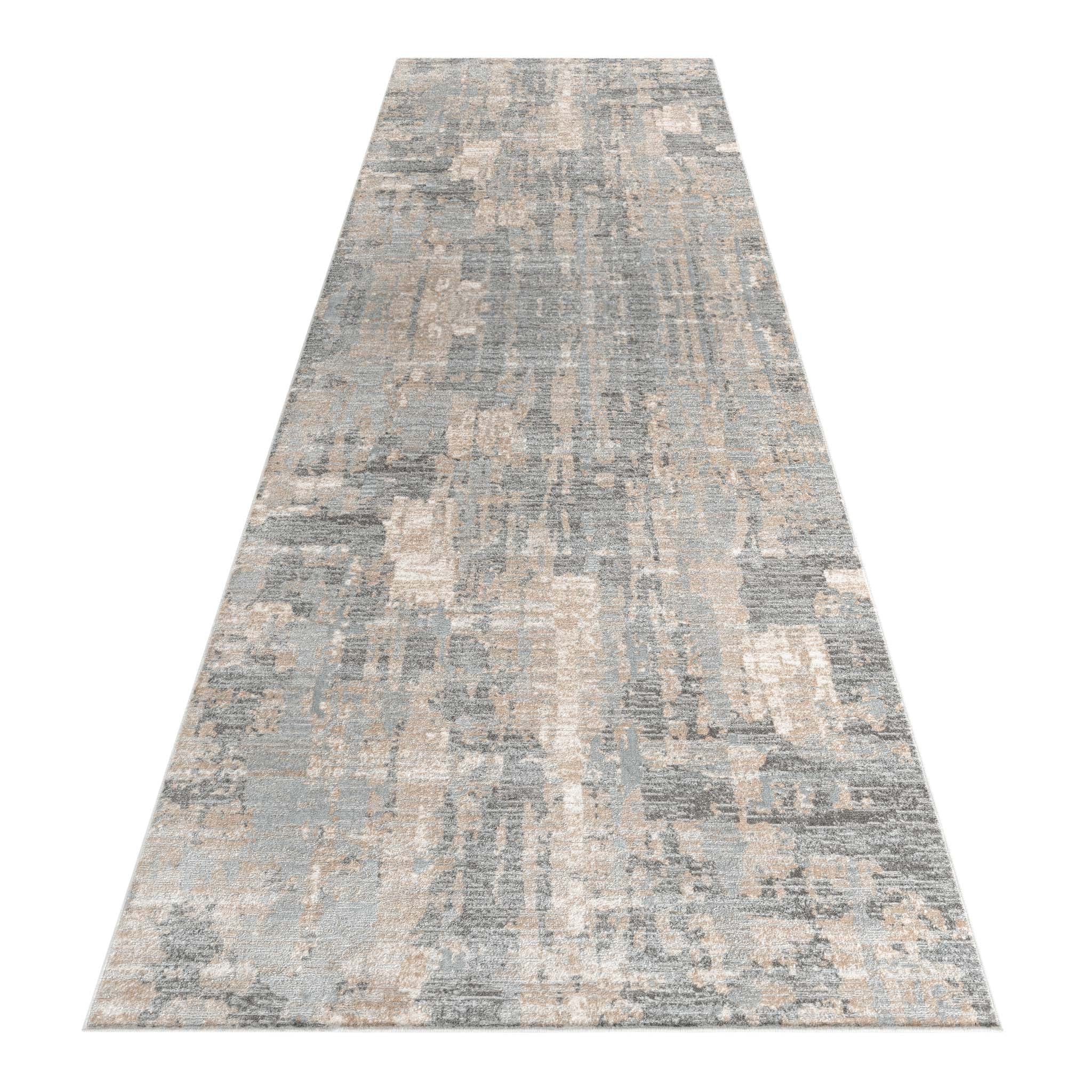 Lotus 2617 Lt Grey Hallway Runner