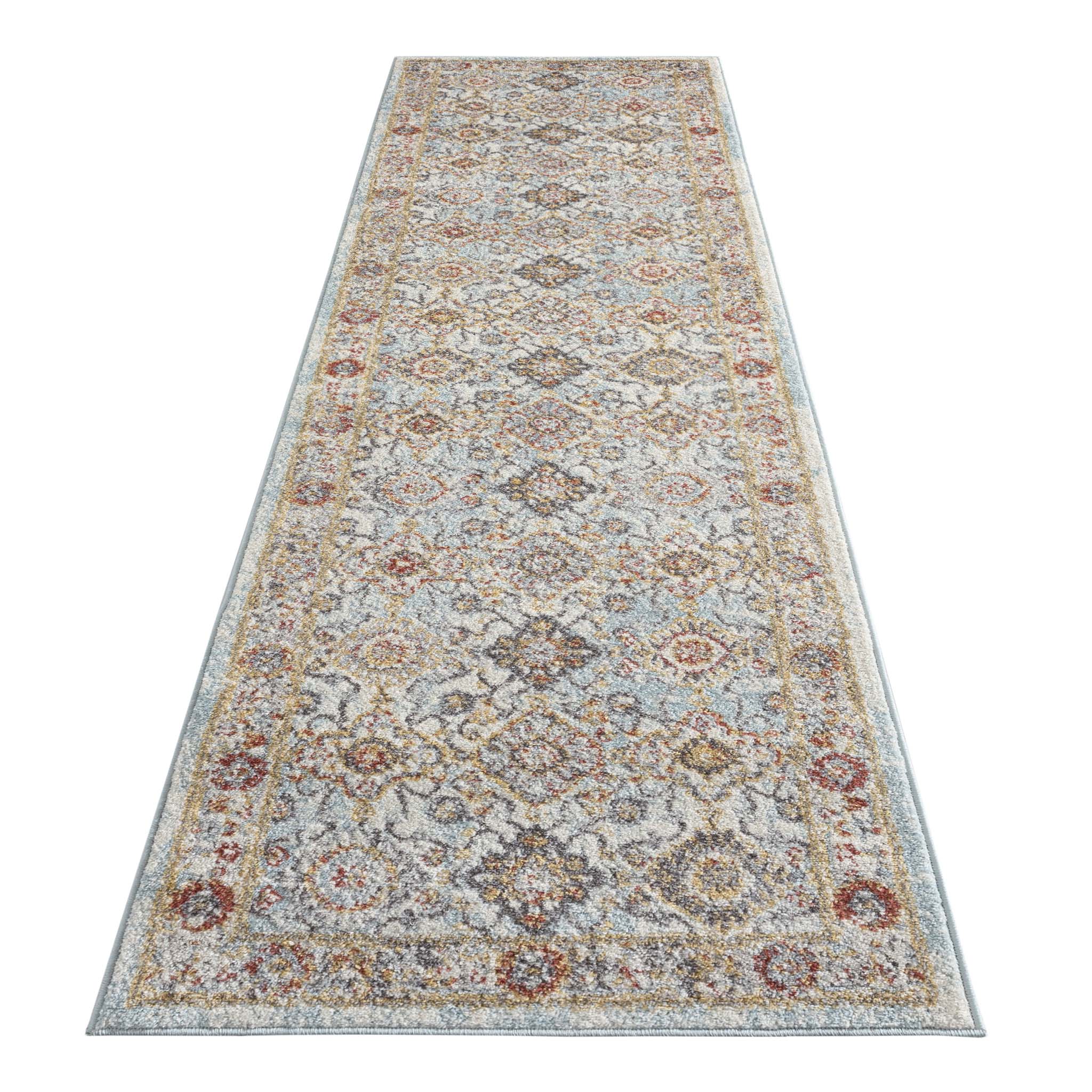 Newport 7274 Lt Blue Hallway Runner