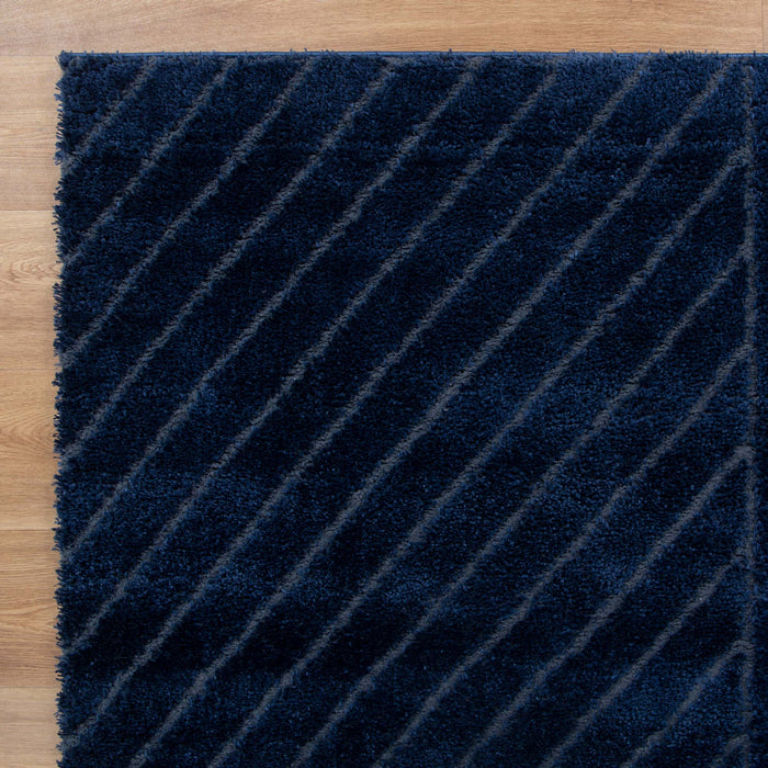 Buy Tender Modern Navy Shag Rug Online | Cozy Rugs Australia