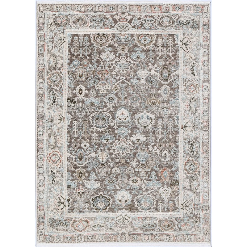 Astra Floral Rug Beige