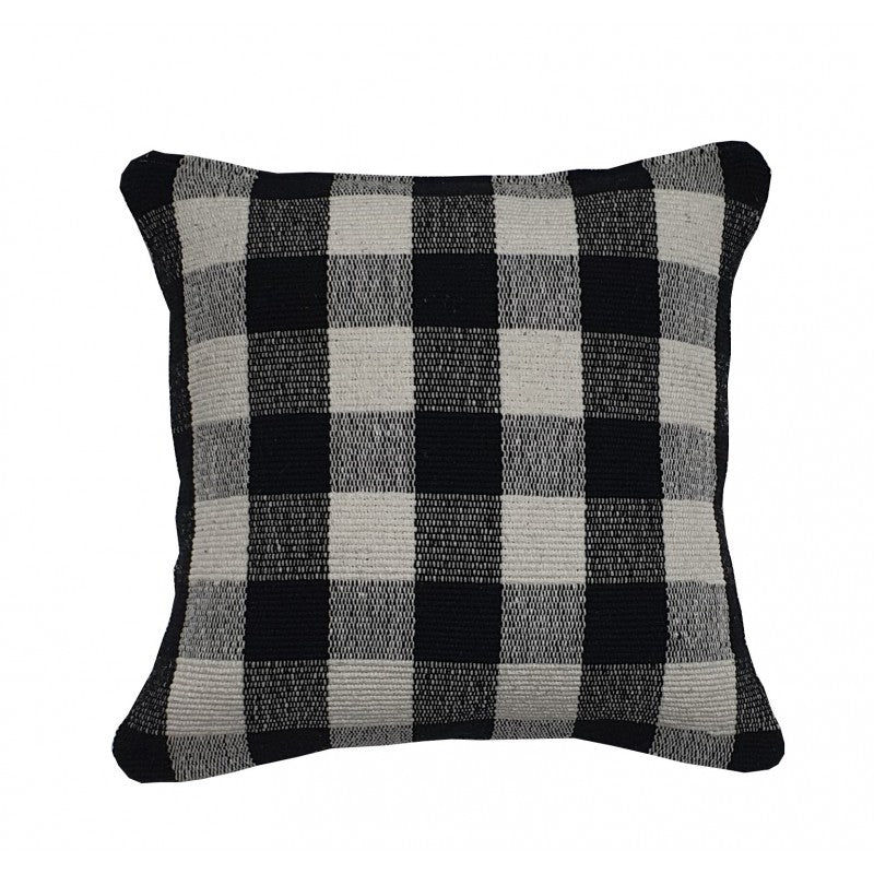 Piper Cushion Black  50cm x 50cm