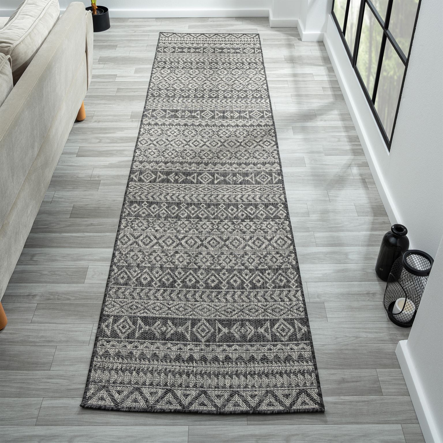 Alfresco 421 Charcoal Runner