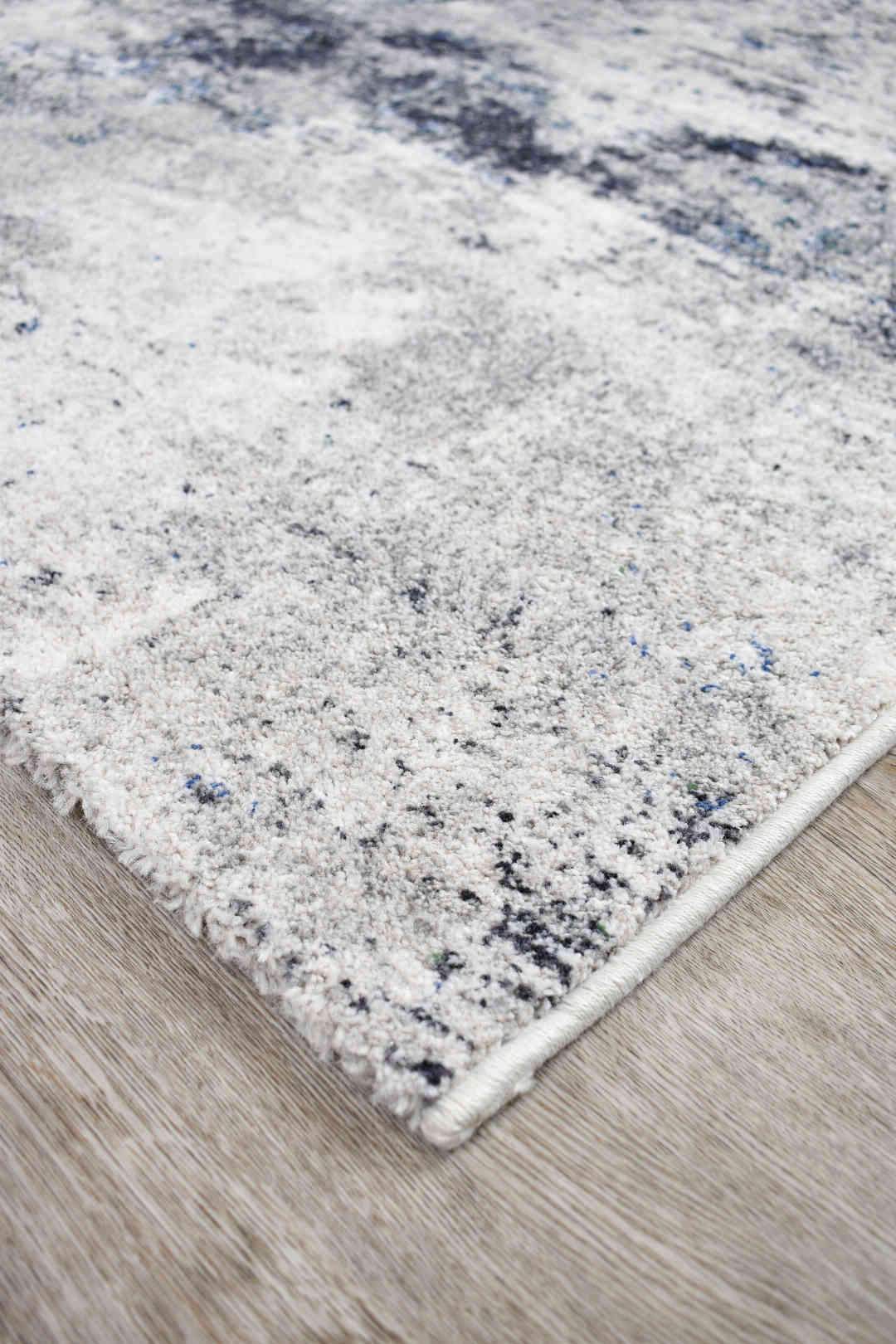 Francis Blue Textured Rug 32667-6258