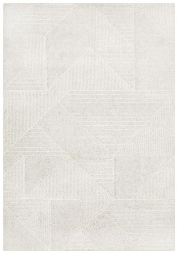Alpine Contemporary Plush Grey Area Rug