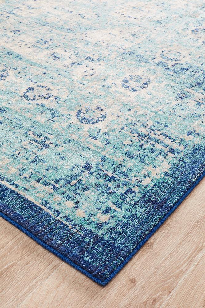 Anastasia 261 Blue Rug - Cozy Rugs Australia