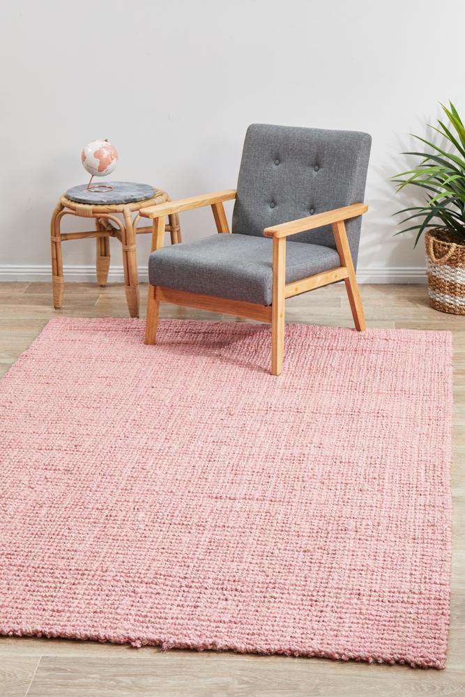 Atrium Barker Pink Rug - Cozy Rugs Australia