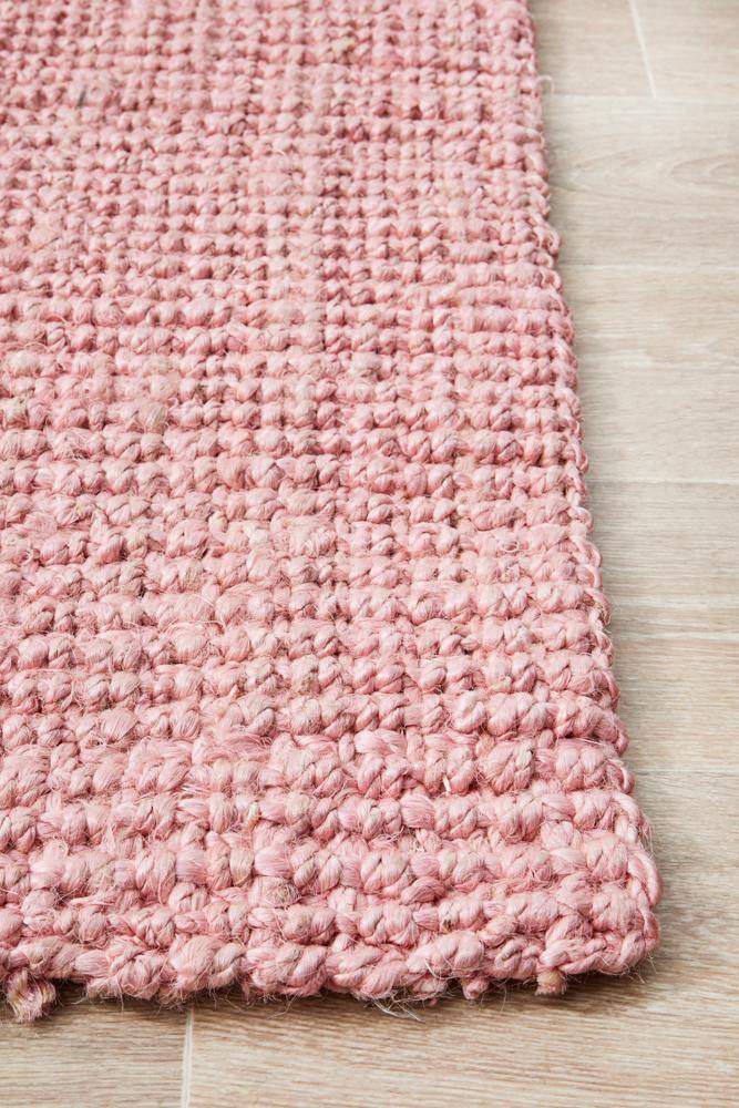 Atrium Barker Pink Rug - Cozy Rugs Australia