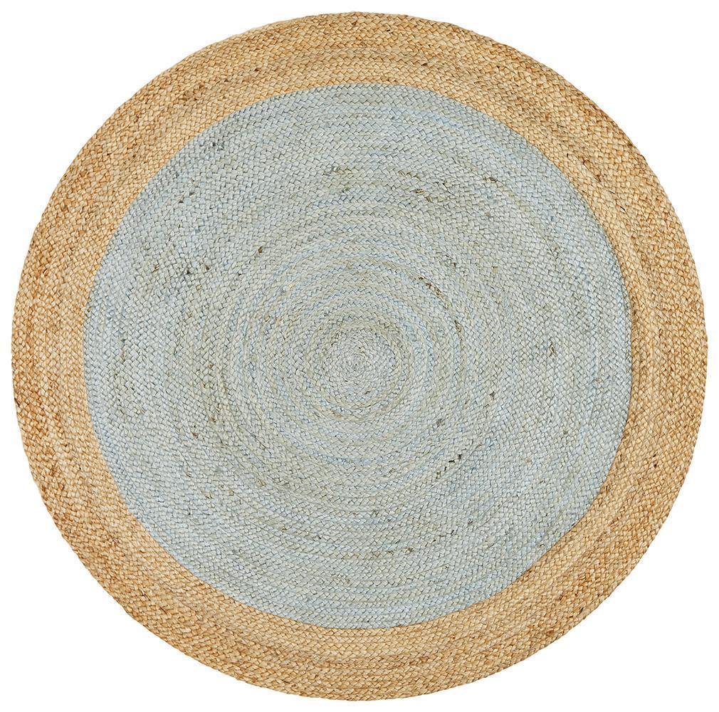 Atrium Polo Round Blue - Cozy Rugs Australia