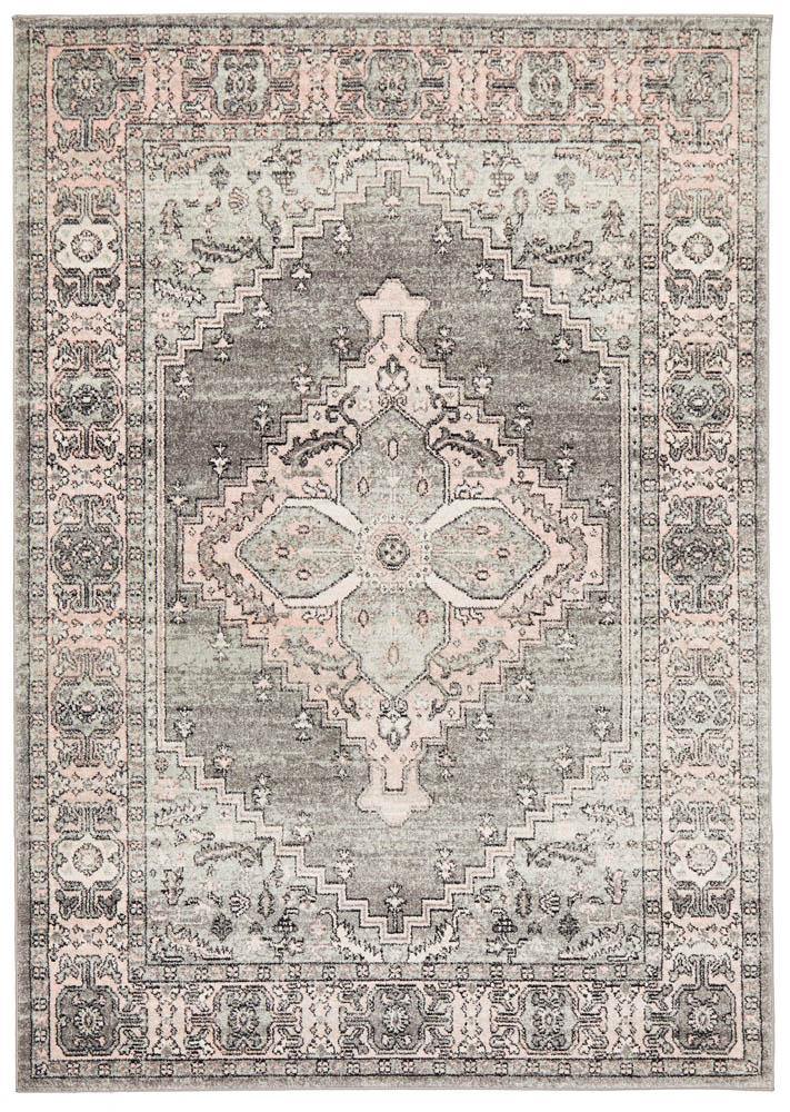 Avenue 703 Grey Rug - Cozy Rugs Australia