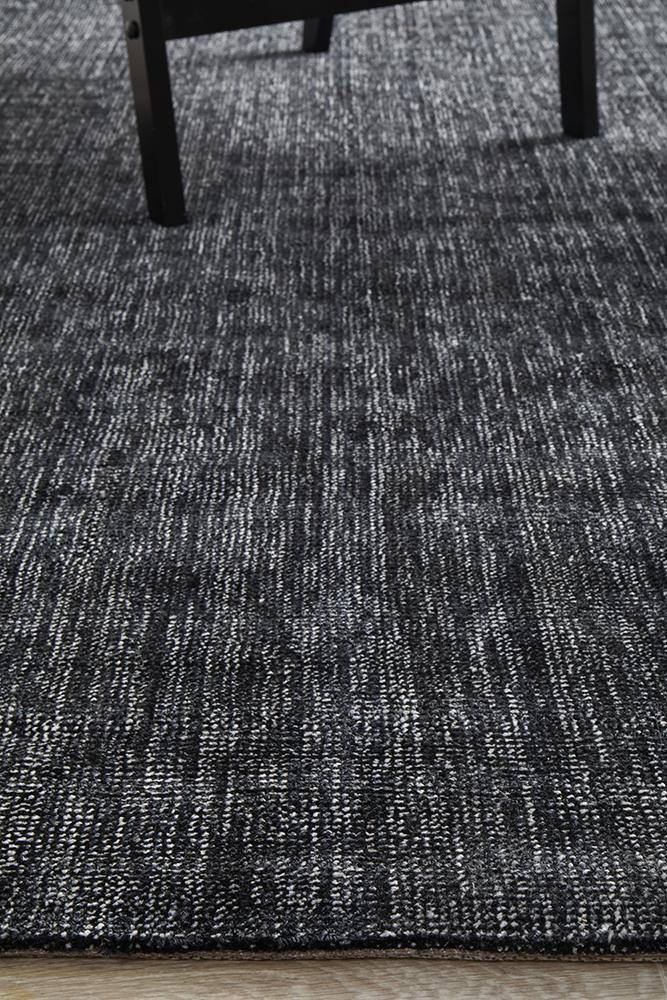 Azure Black - Cozy Rugs Australia