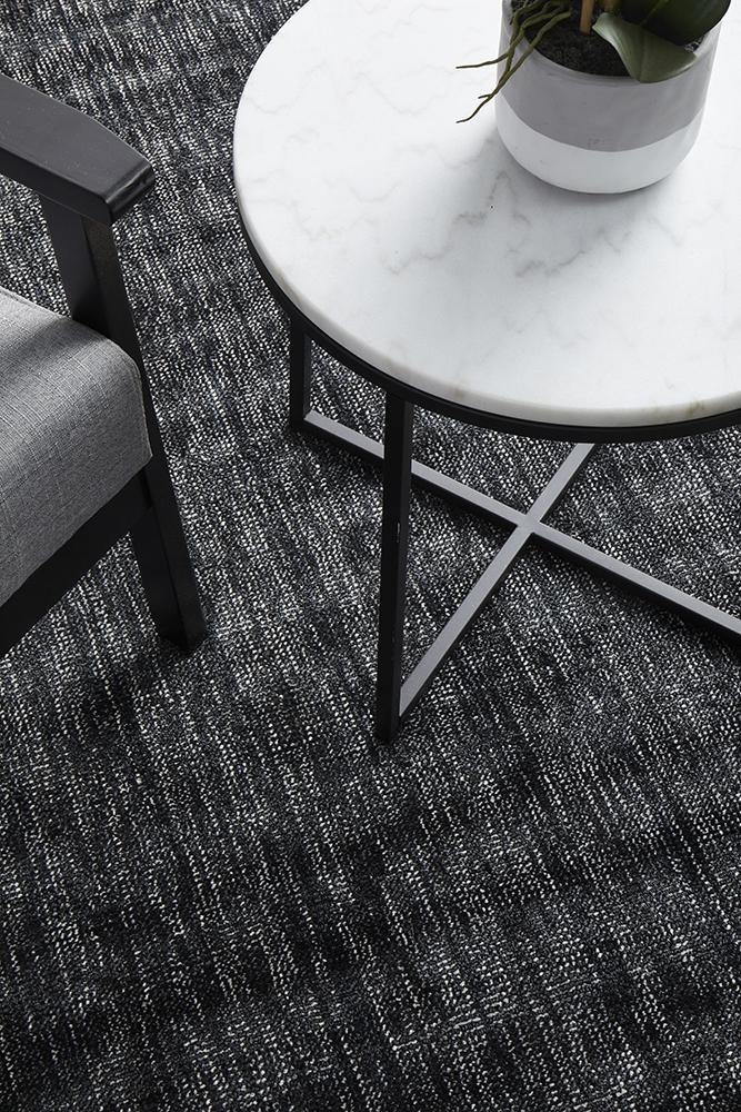 Azure Black - Cozy Rugs Australia