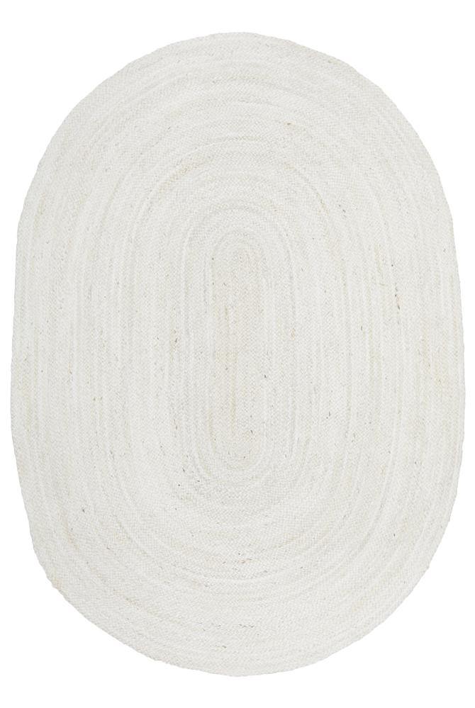 Bondi White Oval Rug - Cozy Rugs Australia