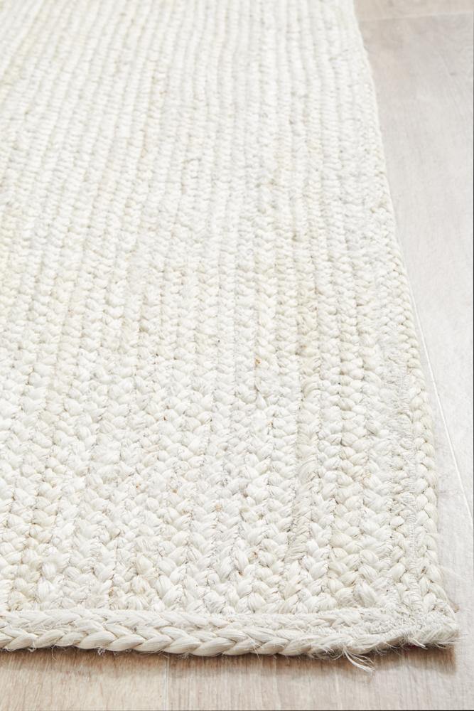 Bondi White Runner Rug - Cozy Rugs Australia