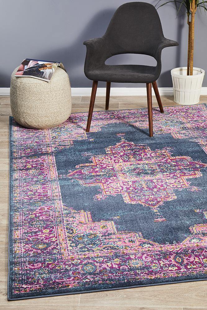 Babylon 211 Navy - Cozy Rugs Australia