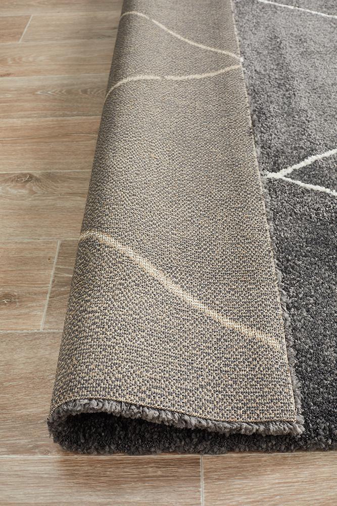 Rug Culture Broadway 931 Charcoal - Cozy Rugs Australia