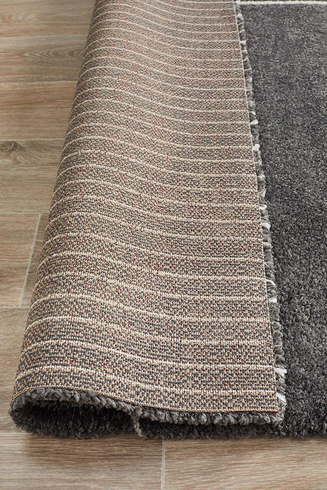 Rug Culture Broadway 935 Charcoal - Cozy Rugs Australia