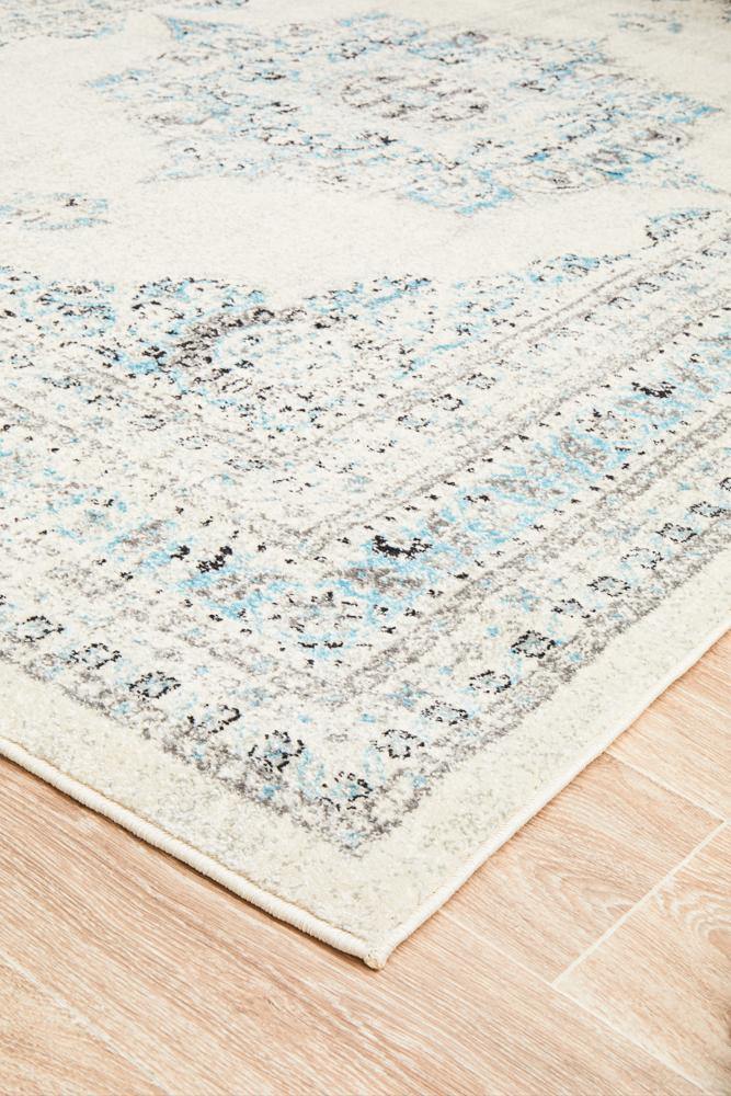 Century 922 White Rug - Cozy Rugs Australia