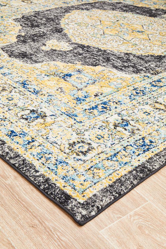 Century 955 Charcoal Rug - Cozy Rugs Australia