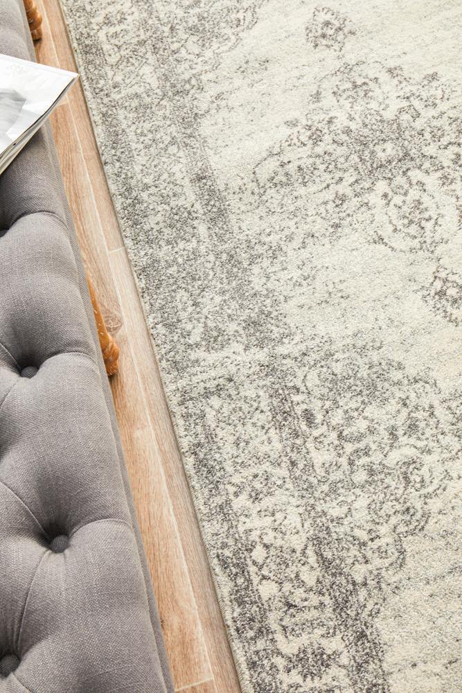 Century 977 Silver Runner Rug - Cozy Rugs Australia