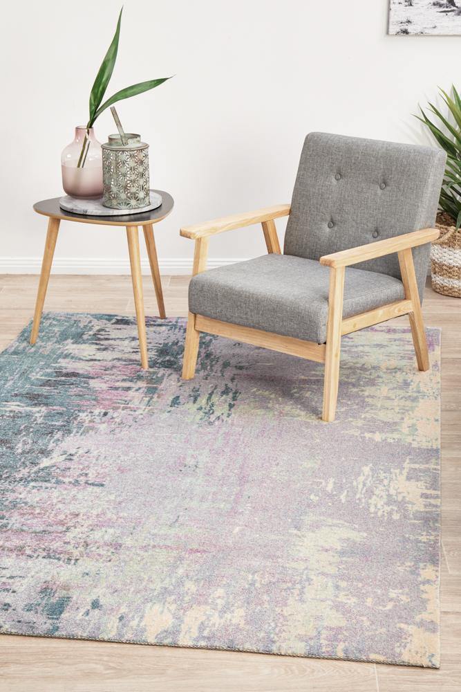 City Monet Stunning Violet Rug - Cozy Rugs Australia