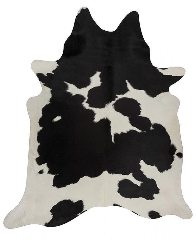 Exquisite Natural Cow Hide Black White - Cozy Rugs Australia