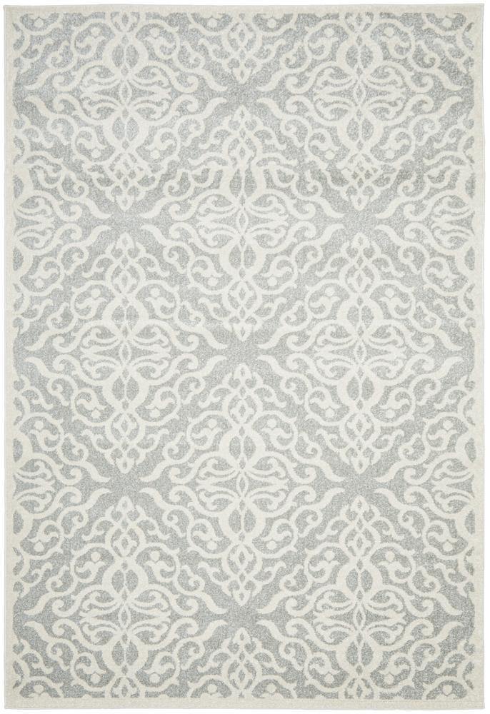 Chrome Lydia Silver Rug - Cozy Rugs Australia