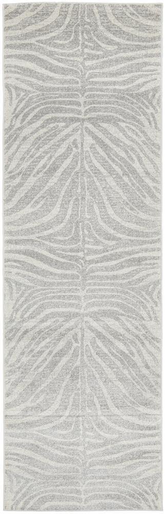 Chrome Savannah Silver Runner Rug - Cozy Rugs Australia