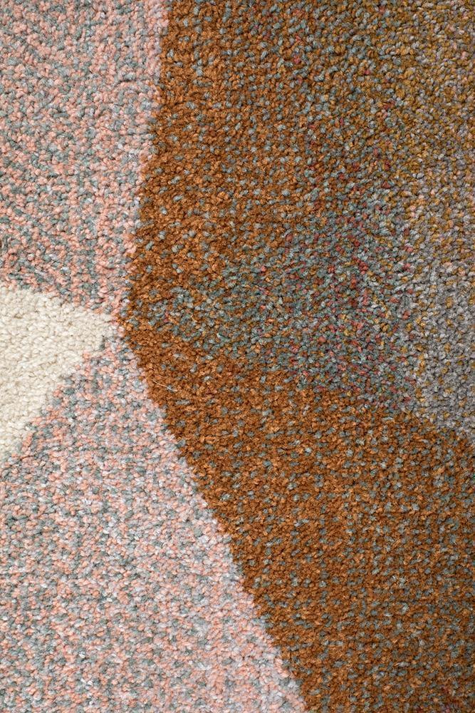 Dimensions Divinity Shatter Blush Modern Rug - Cozy Rugs Australia