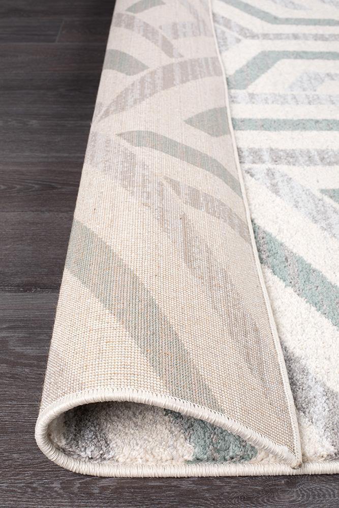 Dimensions Divinity Link Teal Modern Rug - Cozy Rugs Australia